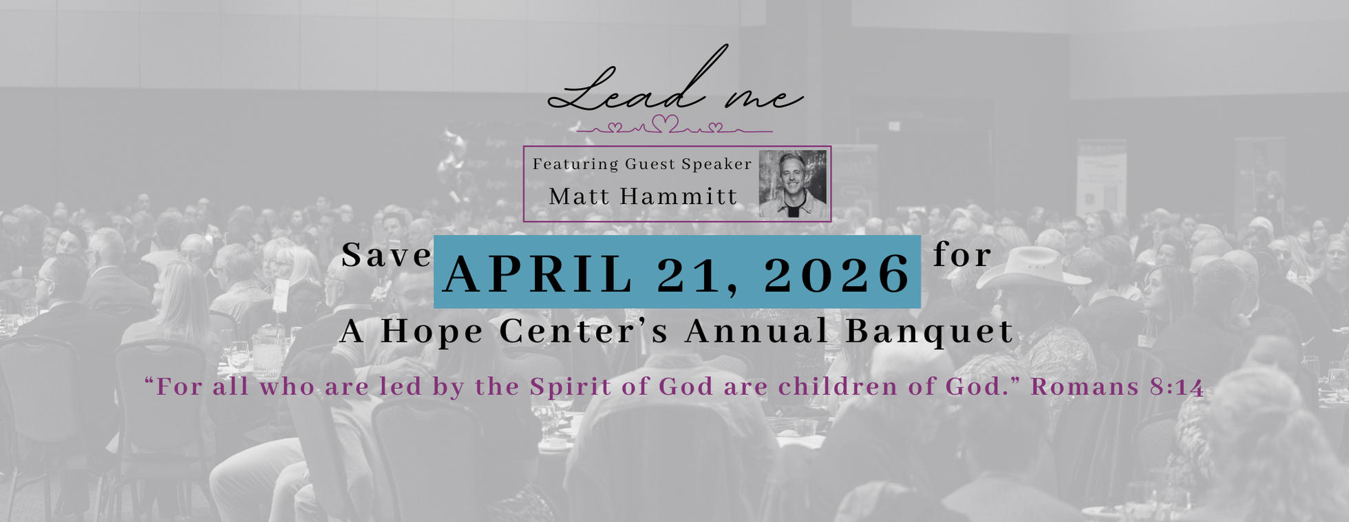 A Hope Center's Annual Banquet 2026